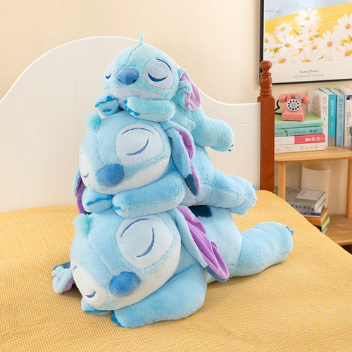 Cute Cartoon Stitch Plush Pillow Doll for Girls' Birthday Gifts and Event Presents