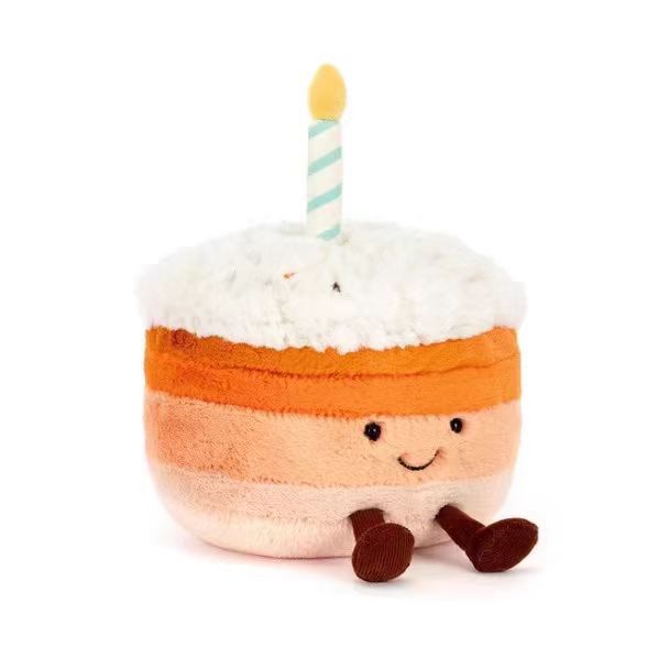 Jellycat Peanut Penguin Plush Toy Fluffy Animal Birthday Cake Drop Shipping