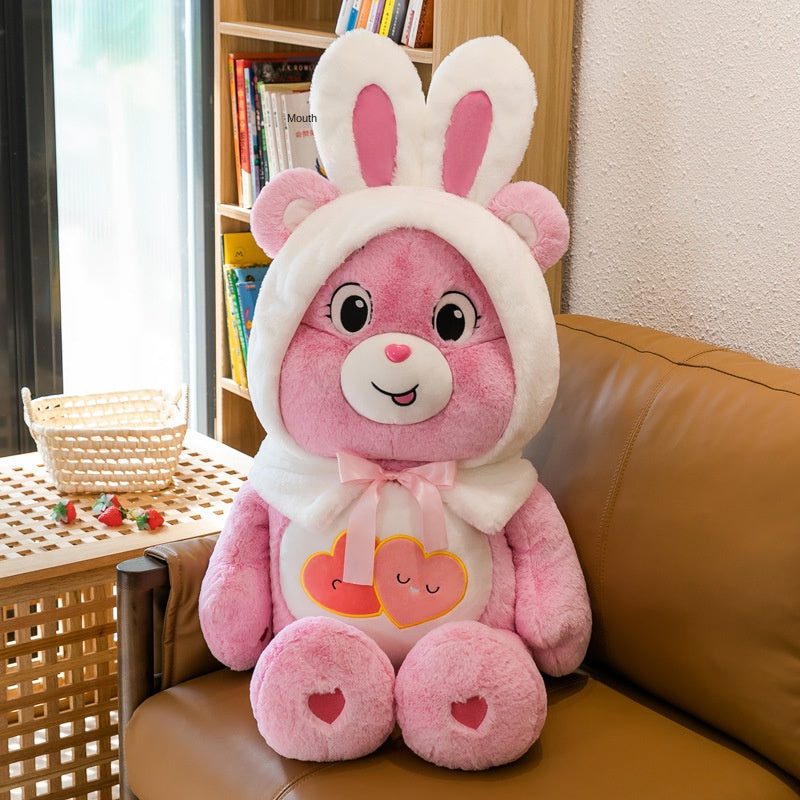 Love Bear Plush Toy Carebears Rainbow Bear Stuffed Doll Gift