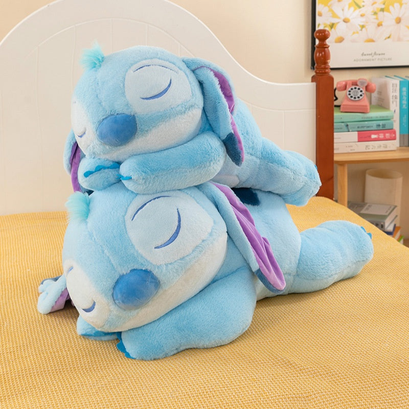 Cute Cartoon Stitch Plush Pillow Doll for Girls' Birthday Gifts and Event Presents