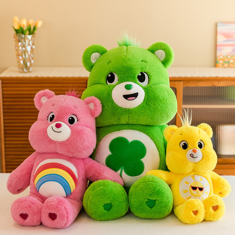Love Bear Plush Toy Carebears Rainbow Bear Stuffed Doll Gift