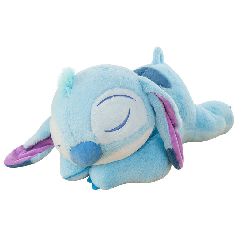 Cute Cartoon Stitch Plush Pillow Doll for Girls' Birthday Gifts and Event Presents